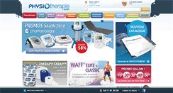 Desktop Screenshot of physiotherapie.com